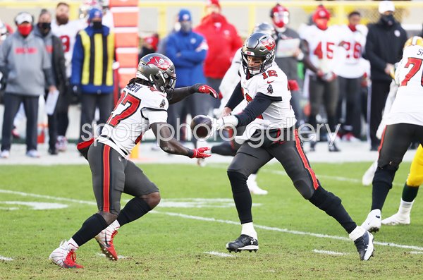 Tom Brady & Ronald Jones Tampa Bay v Packers NFC Championship 2021