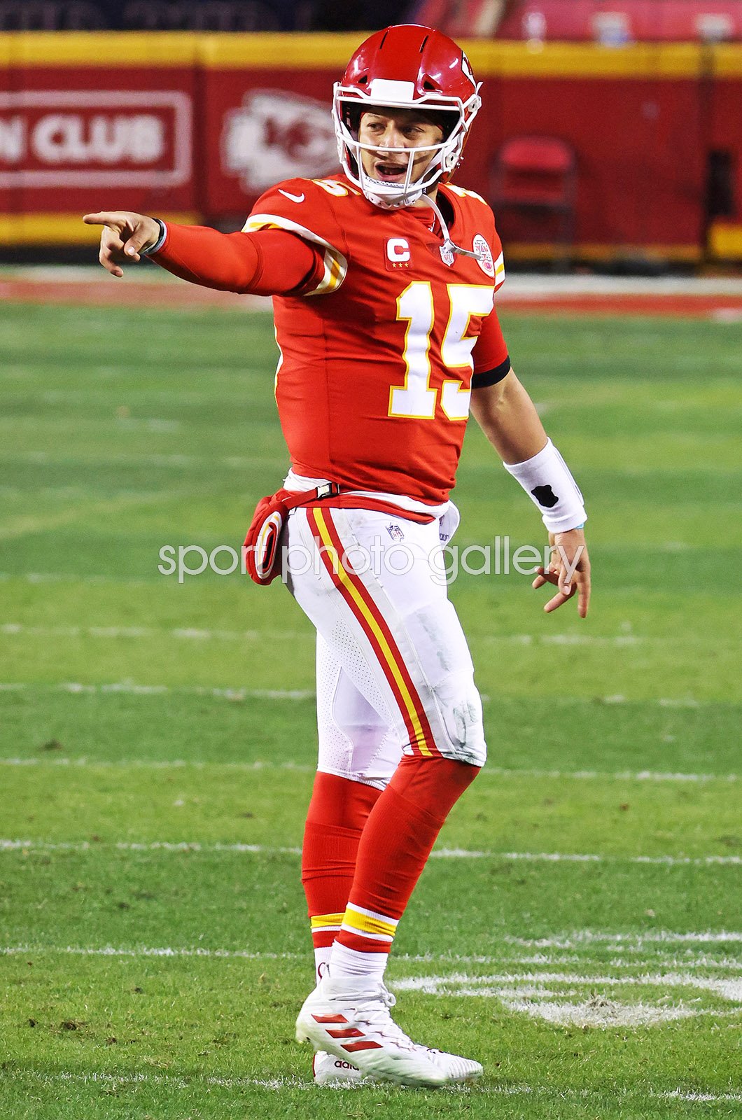 Patrick Mahomes Kansas City Chiefs AFC Championship Game 2021