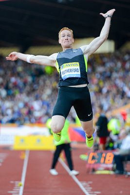 Greg Rutherford Long Jump Birmingham 2012