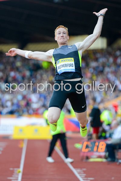 Greg Rutherford Long Jump Birmingham 2012