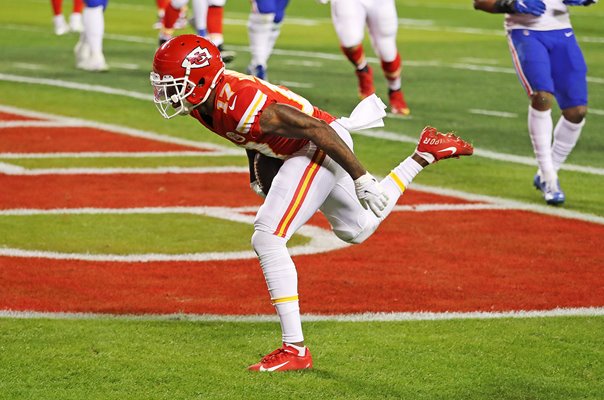 Mecole Hardman Kansas City Chiefs Touchdown AFC Championship 2021