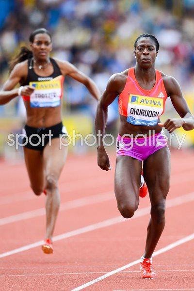 Christine Ohuruogu Birmingham 400m 2012