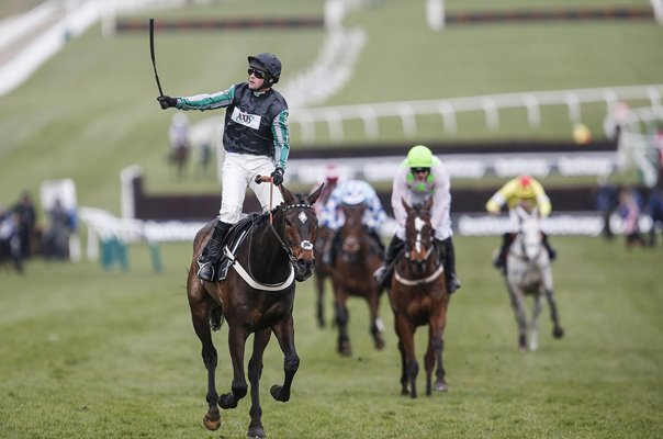 Nico de Boinville riding Altior Queen Mother Champion Cheltenham 2018