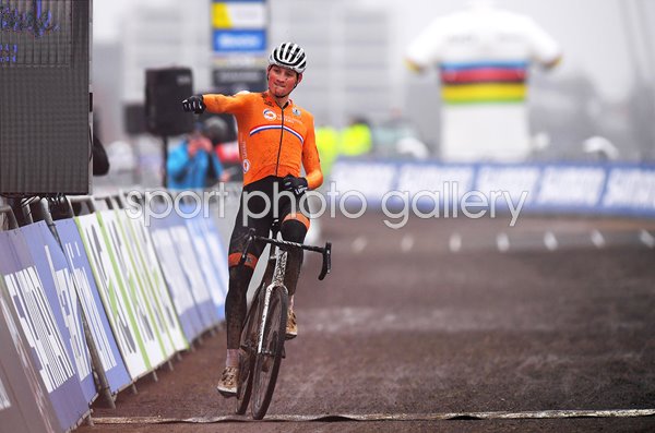 Mathieu Van Der Poel The Netherlands wins World Cyclo-Cross Oostende 2021