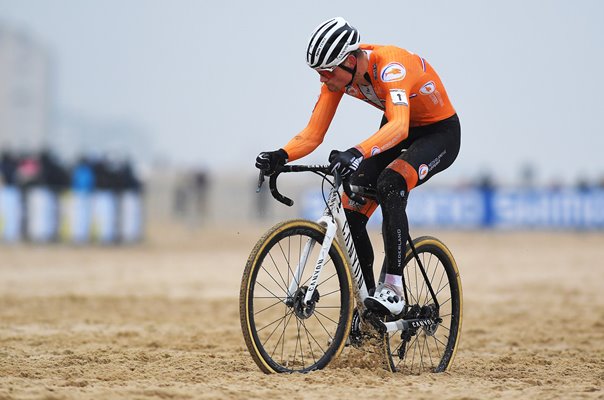 Mathieu Van Der Poel The Netherlands Cyclo-Cross Worlds Oostende 2021 