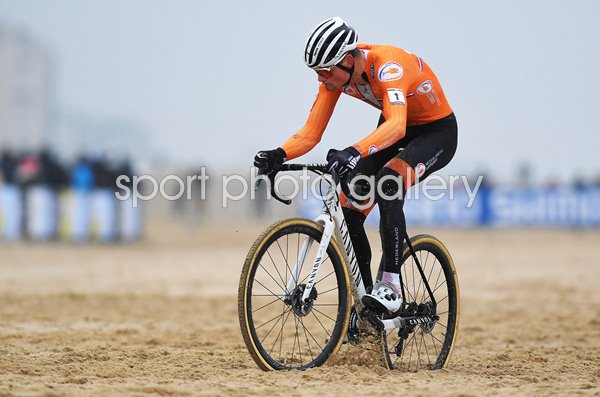 Mathieu Van Der Poel The Netherlands Cyclo-Cross Worlds Oostende 2021 