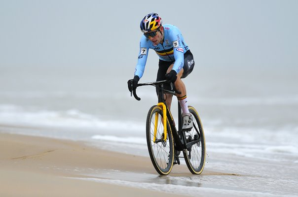 Wout Van Aert Belgium Cyclo-Cross Worlds Oostende 2021  