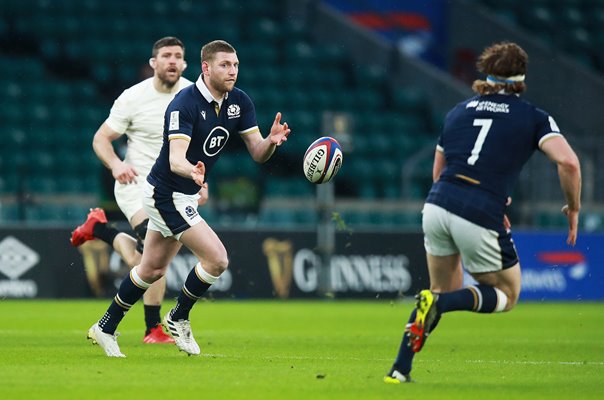 Finn Russell to Hamish Watson Scotland Twickenham Six Nations 2021