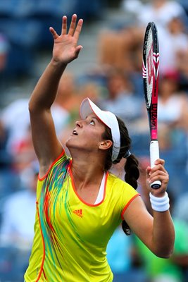 Laura Robson US Open serve 2012