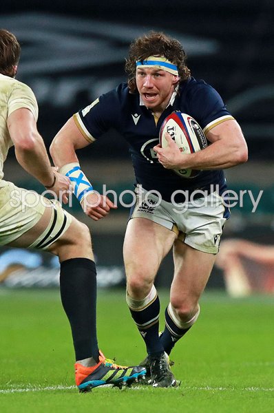 Hamish Watson Scotland v England Twickenham 2021