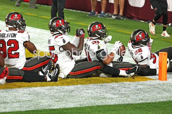 Antoine Winfield Jr Tampa Bay celebrates Interception Super Bowl 2021