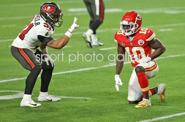 Antoine Winfield Jr. Tampa Bay taunts Tyreek Hill Super Bowl 2021