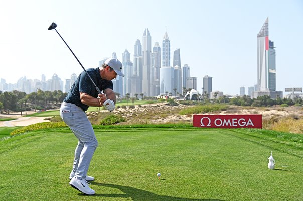 Paul Casey England Dubai Desert Classic 8th Hole 2021