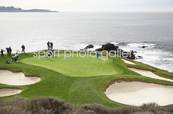 Rickie Fowler 7th Green Pebble Beach Pro-Am 2021
