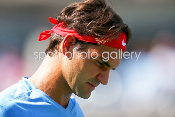 Roger Federer 2012 US Open portrait