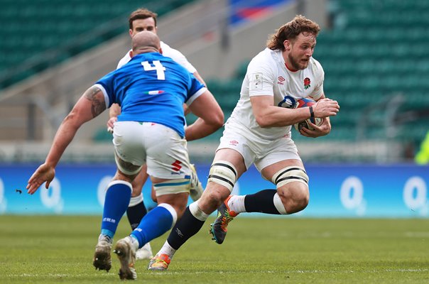 Jonny Hill England v Italy Twickenham Six Nations 2021