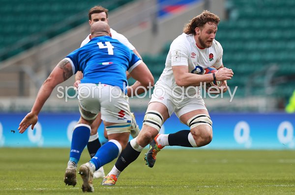 Jonny Hill England v Italy Twickenham Six Nations 2021