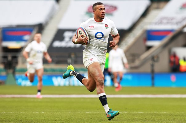 Anthony Watson England scores v Italy Twickenham 2021