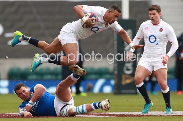 Anthony Watson England v Italy Twickenham Six Nations 2021