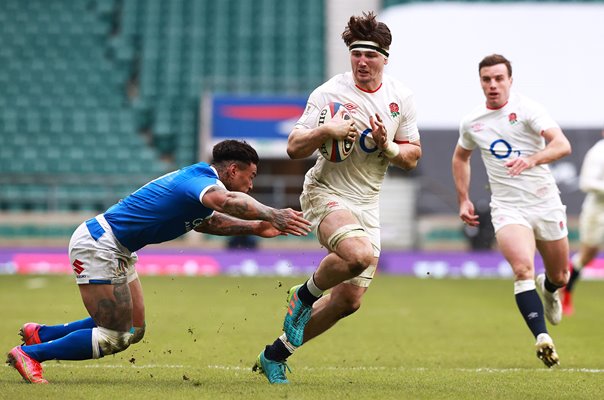 Tom Curry England v Italy Twickenham Six Nations 2021