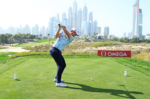 Bernd Wiesberger Austria 8th Tee Dubai Desert Classic 2021