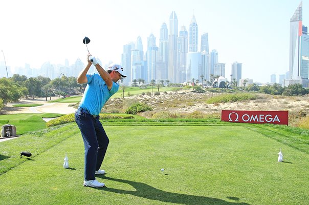 Padraig Harrington Ireland 8th Tee Dubai Desert Classic 2021