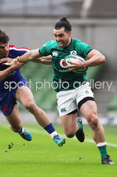 James Lowe Ireland v France Dublin Six Nations 2021
