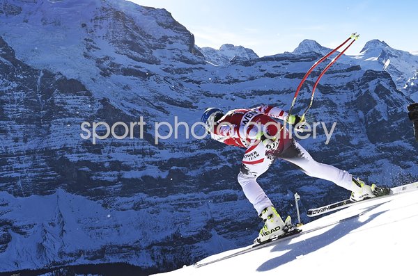 Matthias Mayer Austria Downhill Start Gate Exit Wengen 2020