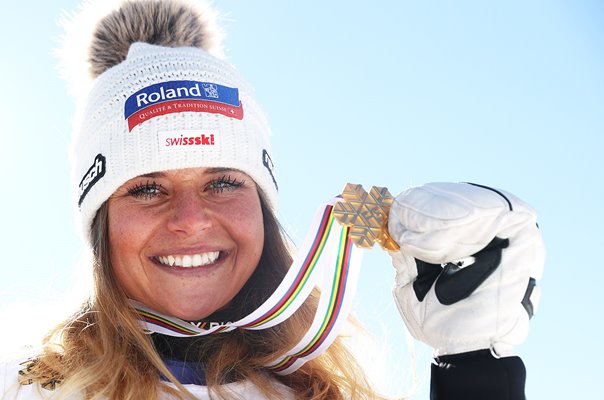 Corinne Suter Switzerland Downhill Gold World Ski Championships 2021