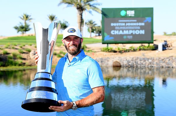 Dustin Johnson USA Saudi International Champion 2021