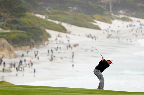 Brian Stuard USA 9th Hole Pebble Beach Pro-Am 2021
