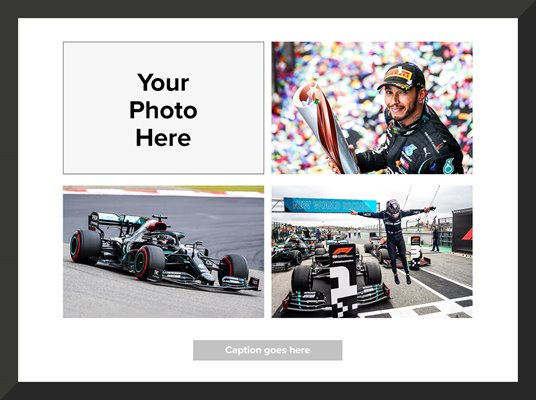 Lewis Hamilton 7th World Title Collage