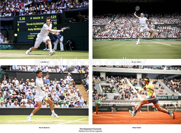 The Awesome Foursome - Modern Era Tennis Legends