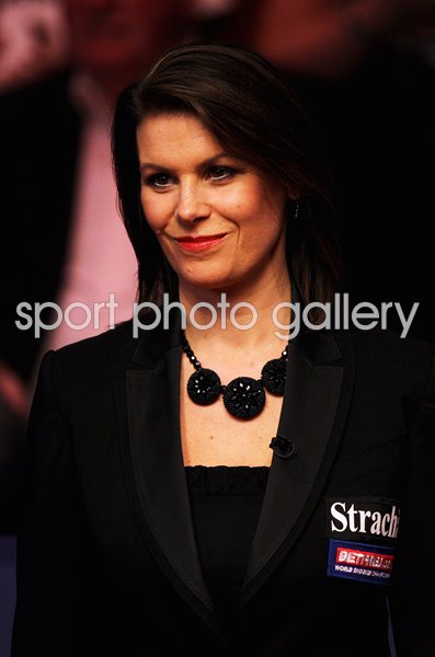 Referee Michaela Tabb World Snooker Championship Sheffield 2011