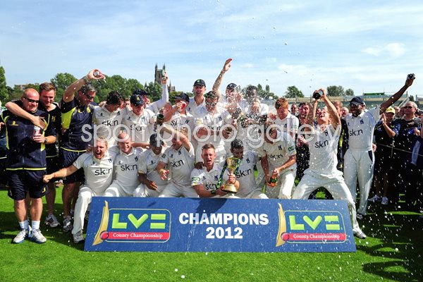 Warwickshire 1st Division County Champions 2012