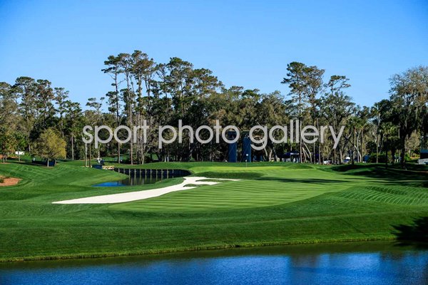 Short par 4 12th Hole TPC Sawgrass Players Championship 2021
