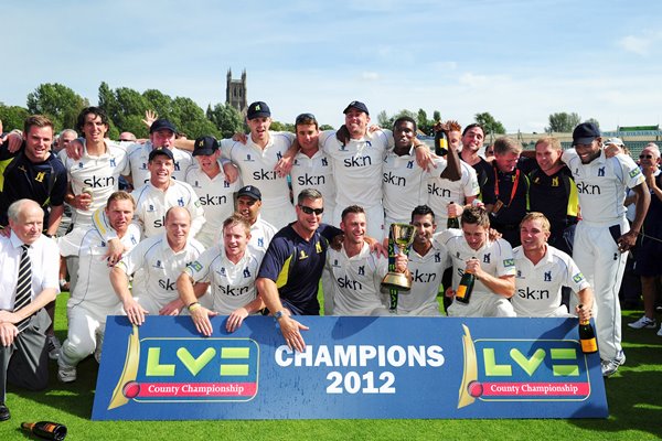 Warwickshire 1st Division County Champions 2012
