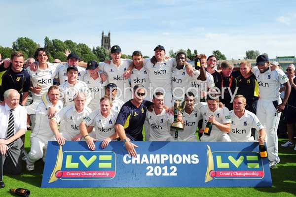 Warwickshire 1st Division County Champions 2012
