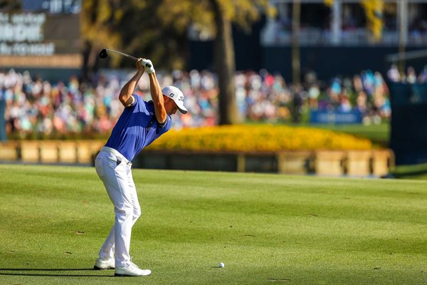 Justin Thomas USA 16th Approach Final Round Players Championship 2021