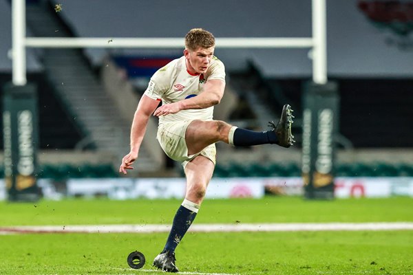 Owen Farrell England converts v France Six Nations 2021