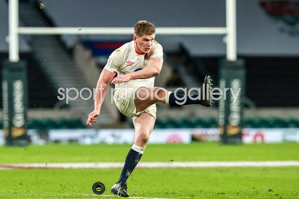 Owen Farrell England converts v France Six Nations 2021