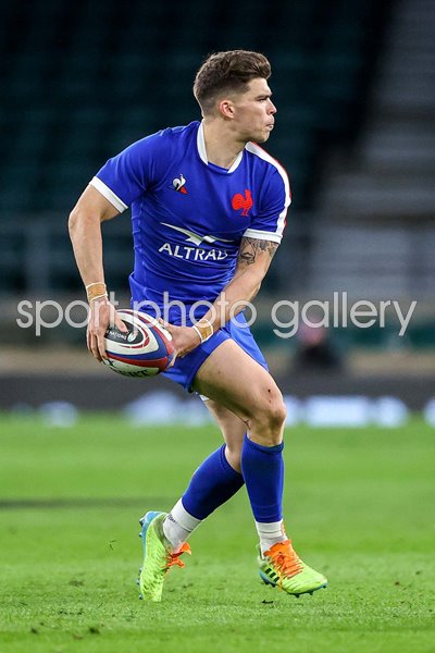 Matthieu Jalibert France v England Twickenham Six Nations 2021