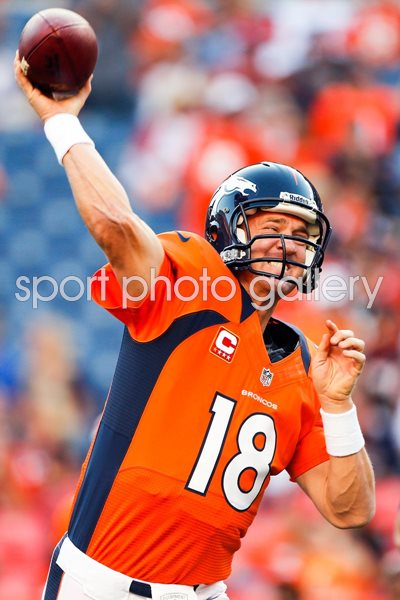 Peyton Manning Denver Broncos v Pittsburgh Steelers 2014