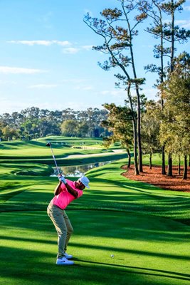 Tony Finau USA 4th Tee The Players TPC Sawgrass Florida 2021