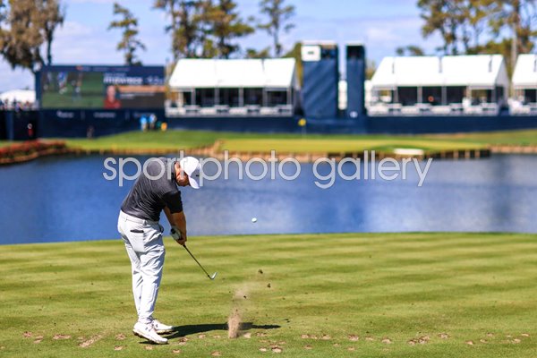 Matthew Fitzpatrick England 17th Tee Players Championship TPC Sawgrass 2021