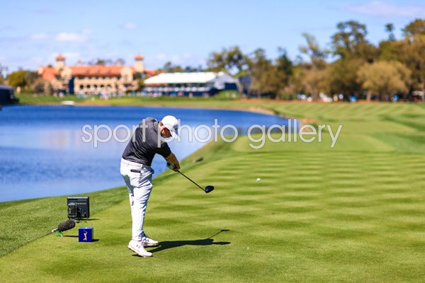Matthew Fitzpatrick England 18th Tee Players Championship TPC Sawgrass 2021