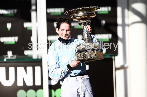 Jockey Rachael Blackmore wins Champion Hurdle Cheltenham 2021