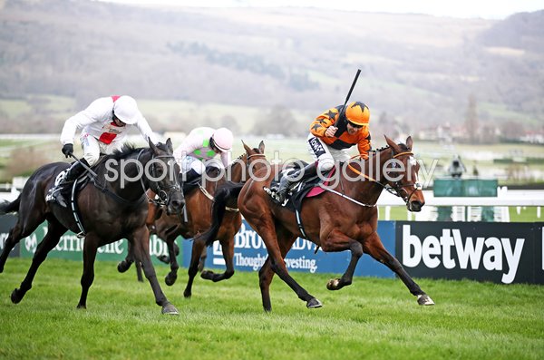 Aidan Coleman & Put The Kettle On Queen Mother Champion Chase Cheltenham 2021 