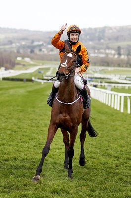 Aidan Coleman & Put The Kettle On celebrate Cheltenham 2021 