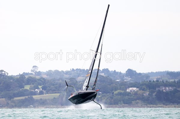 Ben Ainslie flies Ineos Team UK Prada Cup Sailing Auckland 2021